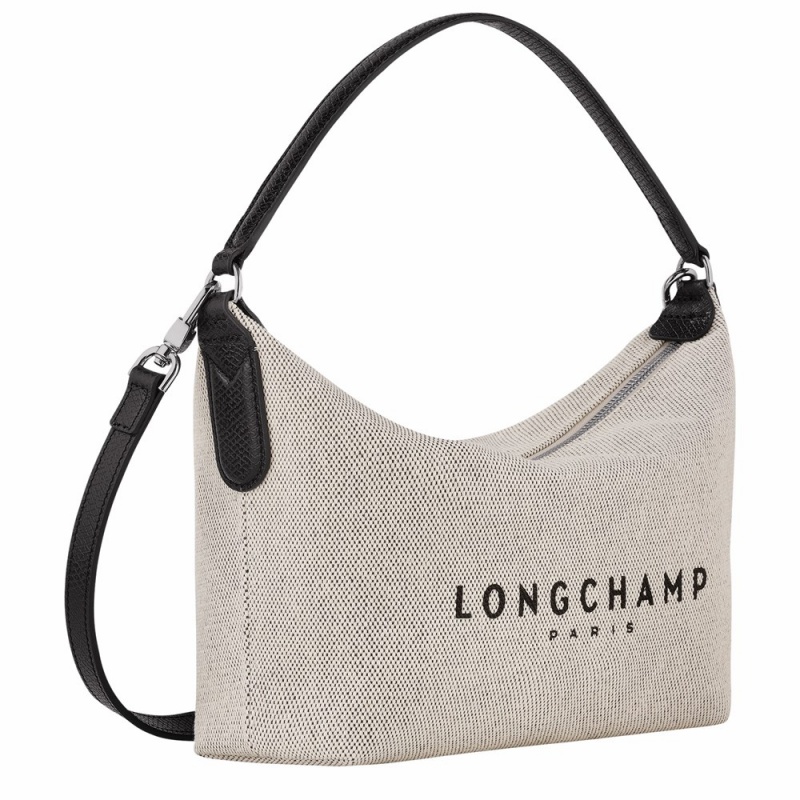 Beige Longchamp Le Foulonne M Women's Crossbody Bags